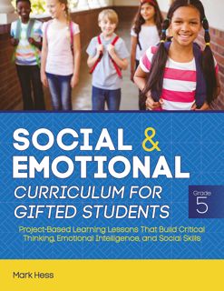PDF KINDLE)DOWNLOAD Social and Emotional Curriculum for Gifted Students  Grade 5  Project-Based L