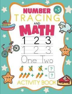 Access PDF EBOOK EPUB KINDLE Number Tracing and Math Activity Book: Beginner Math Preschool Learning