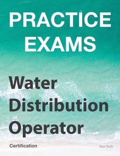 [P.D.F_book] Practice Exams - Water Distribution Operator Certification  Grades 1 and 2 ebook