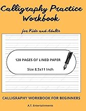 Read B.O.O.K (Award Finalists) calligraphy practice workbook for kids and adults: 120 page