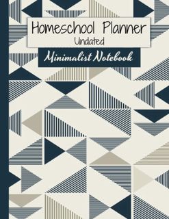 ^^Download_[Epub]^^ Homeschool Planner - Undated - Minimalist Notebook  52-Week Lesson Planning  A