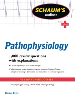 ^^[download p.d.f]^^ Schaum's Outline of Pathophysiology (Schaum's Outlines) pdf