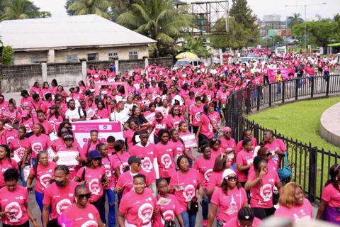 CALABAR GO PINK DAY; ELEVATING AWARENESS, ONE STEP AT A TIME- By Blessing Bassey