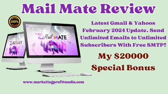Mail Mate Review – Unlimited Emails Send & Subscribers Instantly