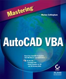 [VIEW] EBOOK EPUB KINDLE PDF Mastering AutoCAD VBA by  Marion Cottingham 📪