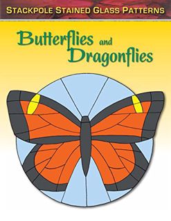 [Get] PDF EBOOK EPUB KINDLE Butterflies and Dragonflies (Stained Glass Patterns) by  Sandy Allison √