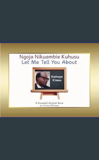 Download Ebook 📖 Let Me Tell You about Kamoya Kimeu     Kindle Edition PDF eBook