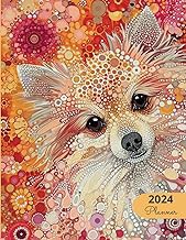 R.E.A.D BOOK (Award Winners) 2024 Planner: Pomeranian: Stylish Weekly and Monthly Organiza