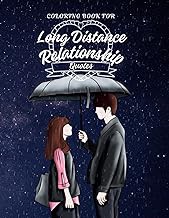 Read FREE (Award Winning Book) Long Distance Relationship Coloring Book: A Cute Gift For Couples In