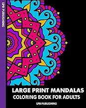 Get FREE B.o.o.k Large Print Mandalas: Coloring Book For Adults