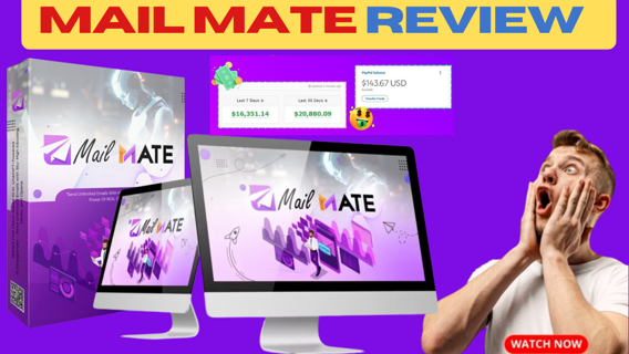 MAIL MATE Review : Unlimited Emails to Unlimited Subscribers With Free SMTP!