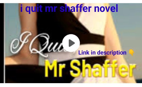 i quit mr shaffer novel isabella and seth Pdf free download