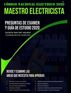 [Read] KINDLE PDF EBOOK EPUB CÓDIGO NACIONAL ELECTRICO 2020 MAESTRO ELECTRICISTA: PREGUNTAS DE EXAME