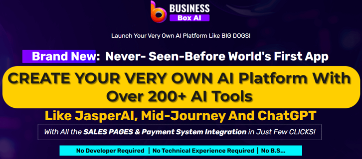 Business Box AI OTO 1 to 9 OTOs’ Links Here + $40k Bonuses