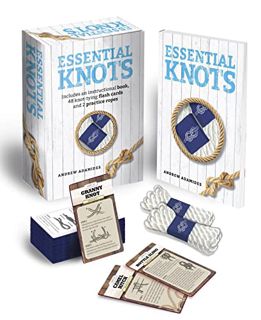 [Read] PDF EBOOK EPUB KINDLE Essential Knots Kit: Includes Instructional Book, 48 Knot Tying Flash C