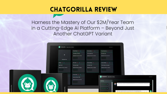 Chat Gorilla Review - Unveiling the Masterminds Behind Chat Gorilla's 1,000+ Prompts