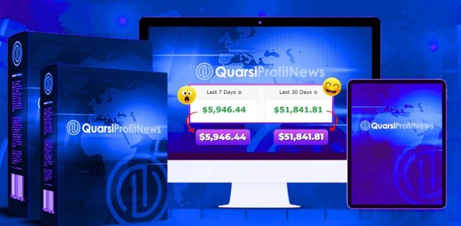 Quarsi ProfitNews Review: AI Viral News Sites Earn $2.5K Weekly