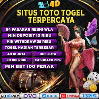 Situs Toto 4D & Toto Togel NANA4D Terpercaya Hadiah 10 Juta Bet 100 Perak