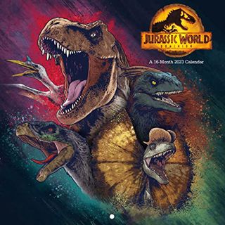[Read] [KINDLE PDF EBOOK EPUB] 2023 Jurassic World: Dominion Wall Calendar by  Trends International