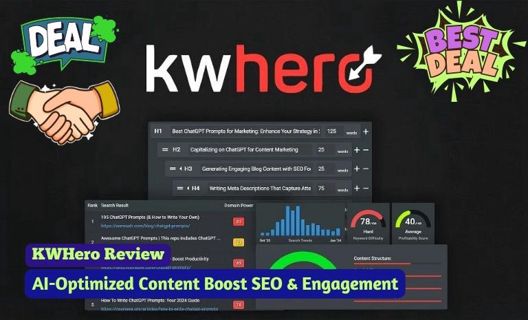 ⭐🎯KWHero Review - AI-Optimized Content Boost SEO & Engagement🚀⭐