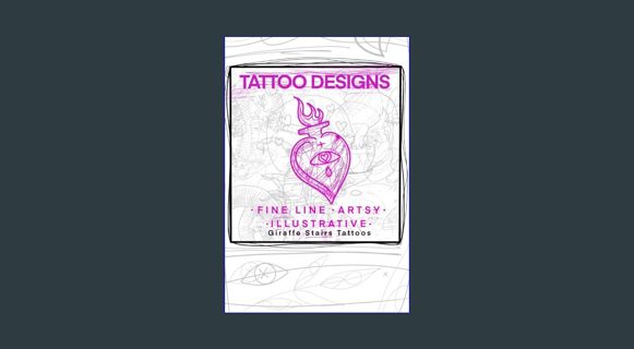 ebook [read pdf] 📕 Tattoo designs - giraffe stairs tattoos     Paperback – January 11, 2024 Rea