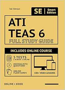 [VIEW] [EBOOK EPUB KINDLE PDF] ATI TEAS 6 Full Study Guide 3rd Edition 2021-2022: Includes online co