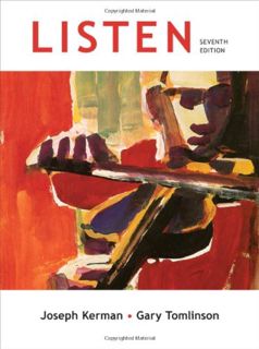 [GET] KINDLE PDF EBOOK EPUB Listen by  Joseph Kerman &  Gary Tomlinson 🗸