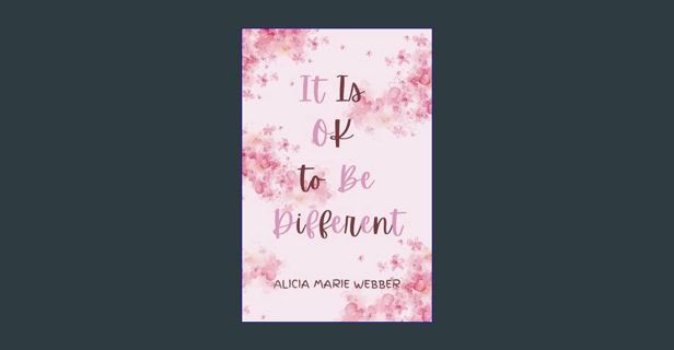 ebook read pdf 📖 It Is OK to Be Different     Paperback – January 21, 2024 Read Book