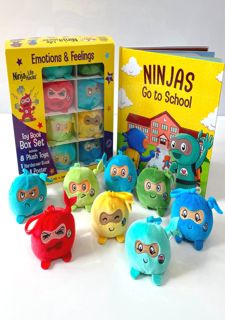 [Book] [(Ninja Life Hacks Emotions and Feelings Toy Book Box Gift Set (Plush Toys