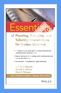 (Ebook) (PDF) Essentials of Planning, Selecting, and Tailoring Interventions for Unique Learners (Es