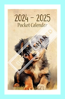 (PDF) Download Pocket Calendar 2024-2025 For Purse: 2 Year Small Size 4 x 6.5 inches - Vintage Dog D