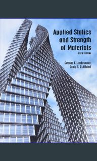$${EBOOK} ✨ Applied Statics and Strength of Materials     6th Edition PDF Full