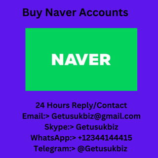 Buy Naver Accounts uk
