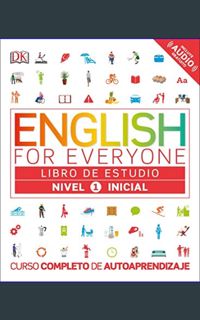 READ [E-book] English for Everyone: Nivel 1: Inicial, Libro de Estudio: Curso completo de autoapren