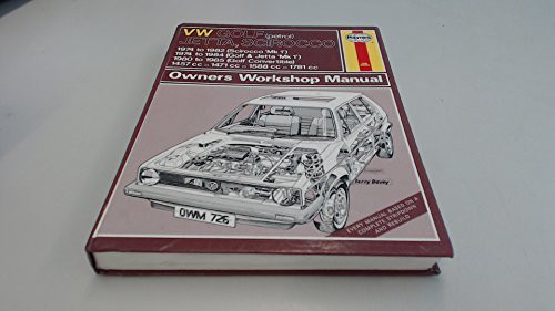 GET [EBOOK EPUB KINDLE PDF] Volkswagen Golf, Jetta & Scirocco Mk 1 1.5, 1.6 & 1.8 ('74 to '85) (Serv