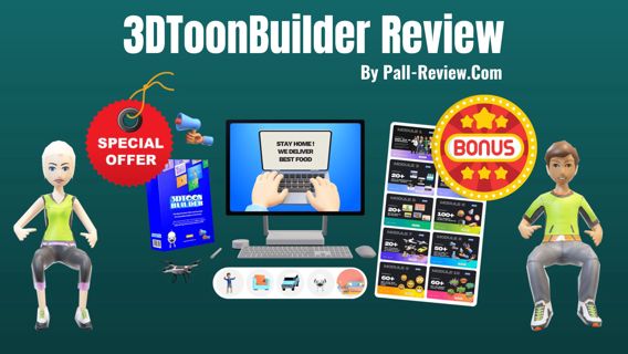 3DToonBuilder Discount Coupon-Bonuses-All OTO Details
