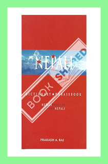 (PDF Download) Nepali-English/English-Nepali Dictionary & Phrasebook (Hippocrene Dictionary and Phra