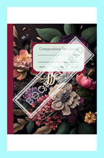 (Ebook Free) Composition Notebook College Ruled Vintage Botanical. Cute Floral desing: Floriography,