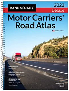 [READ] [KINDLE PDF EBOOK EPUB] Rand McNally 2023 Deluxe Motor Carriers' Road Atlas: United States, C