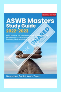 (PDF Free) ASWB Masters Study Guide 2022-2023: New Outline + 340 Test Questions and Detailed Answer
