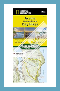 (PDF DOWNLOAD) Acadia National Park Day Hikes Map (National Geographic Topographic Map Guide, 1714)