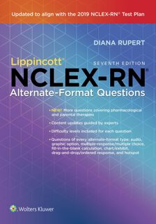 ( PDF READ)- DOWNLOAD Lippincott NCLEX-RN Alternate-Format Questions  online_books