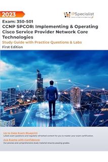 (PDF Download) CCNP SPCOR: Implementing & Operating Cisco Service Provider Network Core Technologies