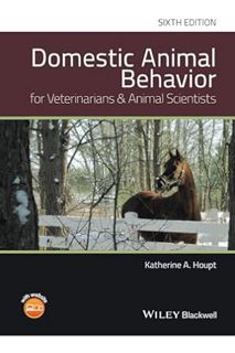 (PDF) FREE Domestic Animal Behavior for Veterinarians and Animal Scientists by Katherine A. Houpt