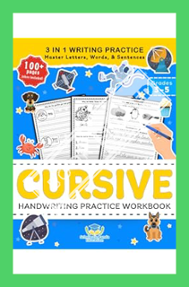 (Pdf Free) Cursive Handwriting Practice Workbook for 3rd 4th 5th Graders: Cursive Letter Tracing Boo