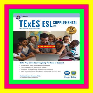 PDF Full TExES ESL Supplemental (154)  2nd Ed.  Book + Online (TExES Teacher Certification Test Pre