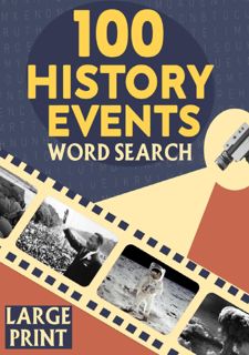 READ B.O.O.K 100 History Events Word Search: 100 Time Capsule Word Search Puzzle Quests for Adults