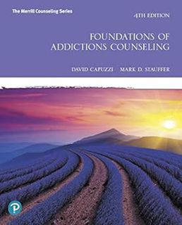 PDF/Ebook Foundations of Addictions Counseling (The Merrill Counseling Series)