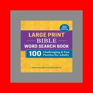 (KINDLE)-Read Large Print Bible Word Search Book 100 Challenging and Fun Puzzles for Adult