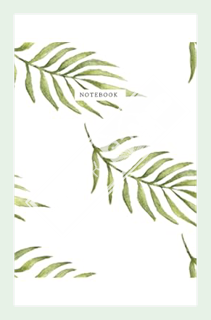 (Ebook Download) Notebook: Palm Leaves White Background, 8.5x11 100 page college ruled notebook by M